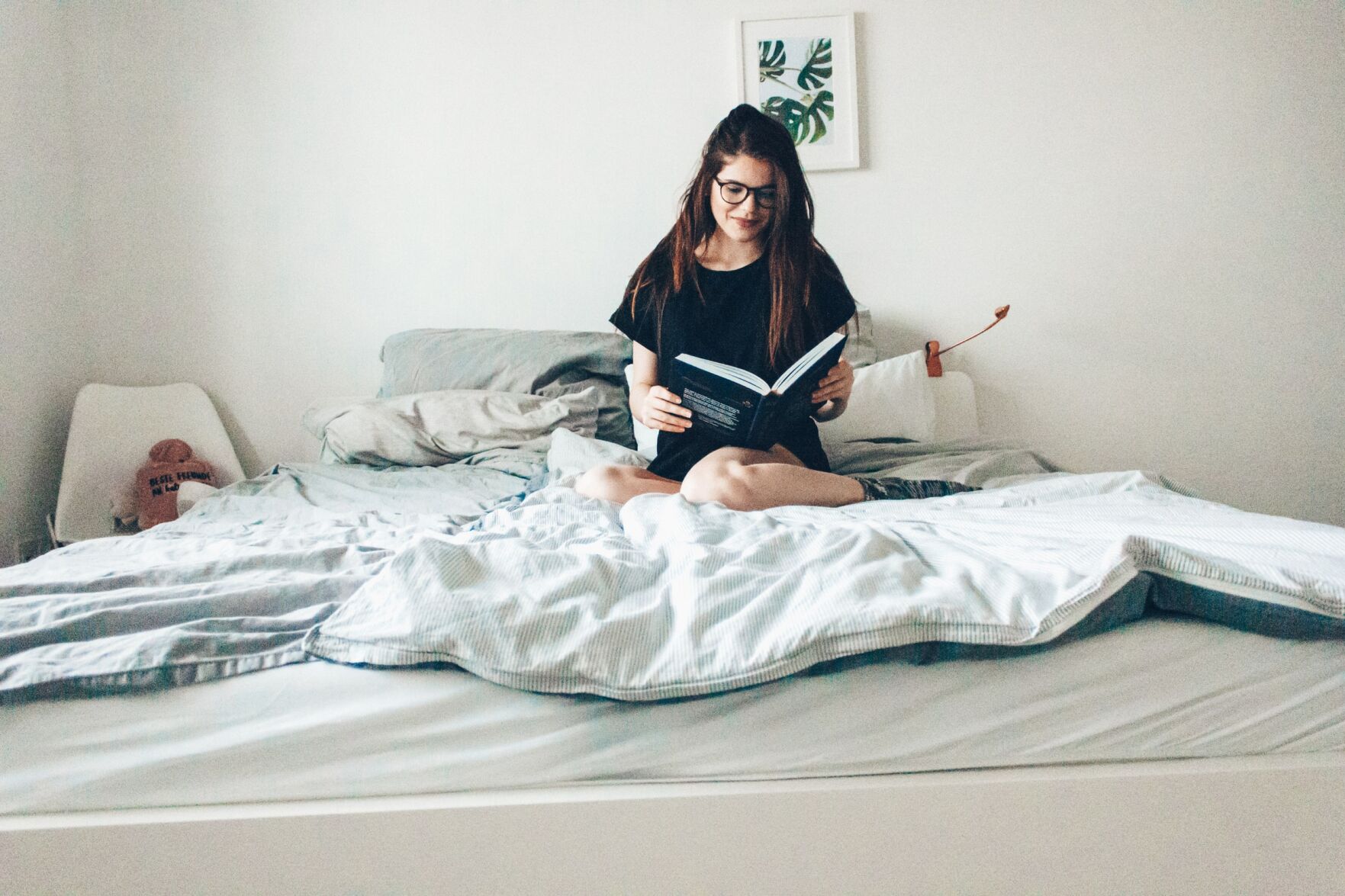 Reading in bed